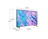Samsung TV SAMSUNG 50" UE50CU7172U LED, 4K, Smart TV, HDR, DVB-T2/HE - 1375493 - zdjęcie 3